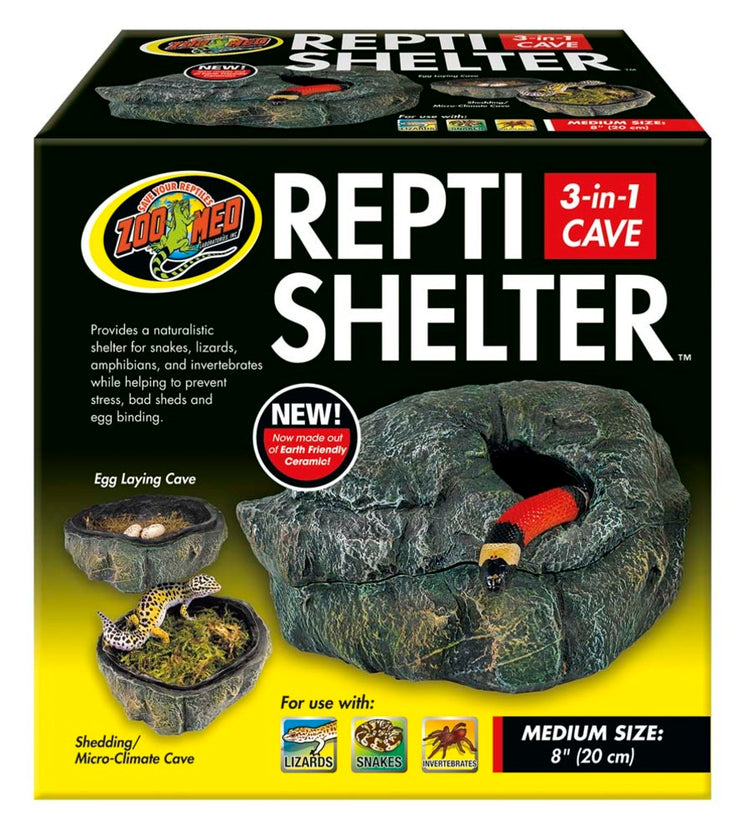 Zoo Med Repti Shelter™ 3-in-1 Cave Small