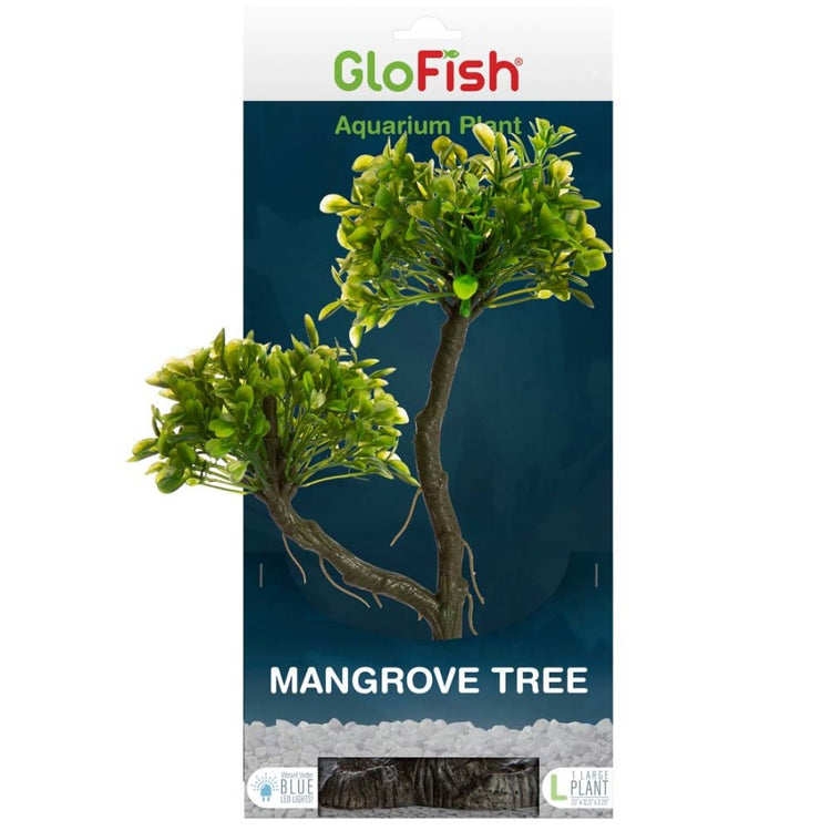 GloFish Mangrove Aquarium Plant Green Large
