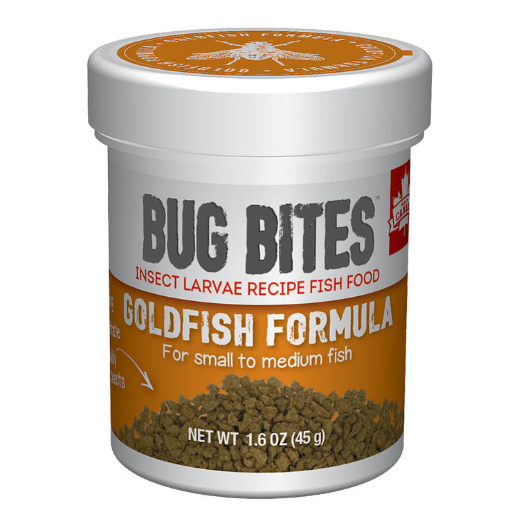 Fluval BugBites S-M Goldfish Granules 1.6oz
