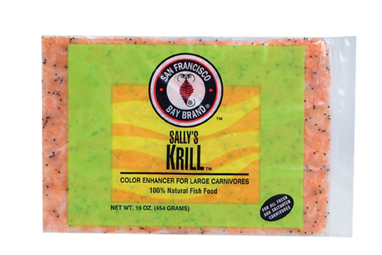 San Francisco Bay Brand Krill Frozen Fish Food 1ea/16 oz
